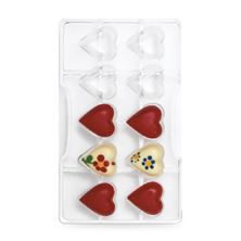 Picture of CHOCOLATE HEARTS MOULD 32,5X35 CAV.10